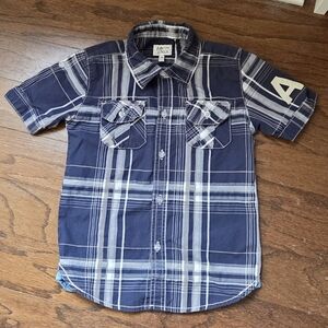 Armani Junior Boys Short-Sleeve Shirt Size 7